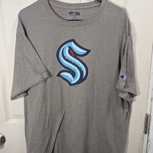 Champion Gray Graphic Men's Shirt